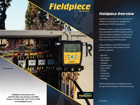 fieldpiece product registration|fieldpiece repair service.